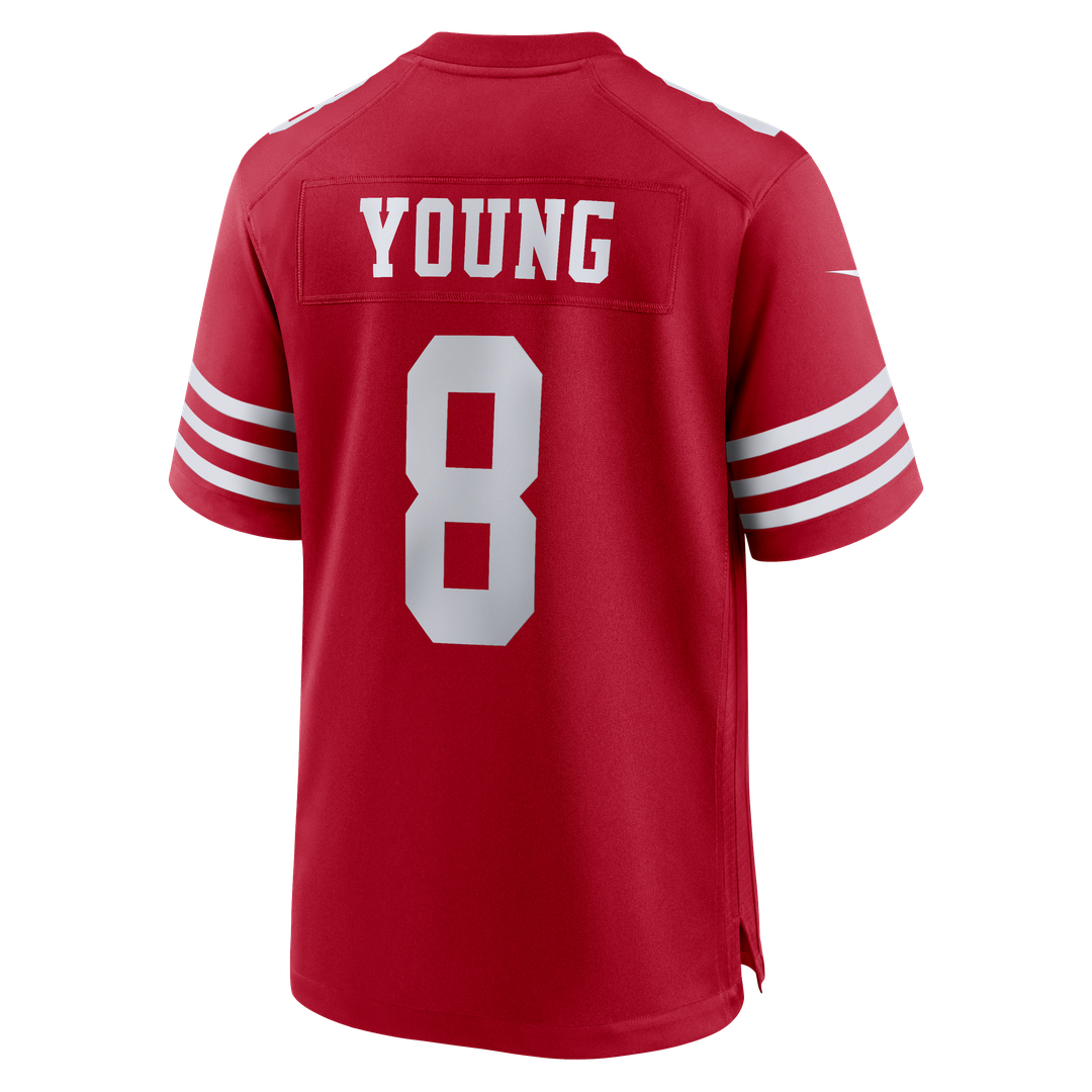 Steve Young San Francisco 49ers Game Jersey - Scarlet