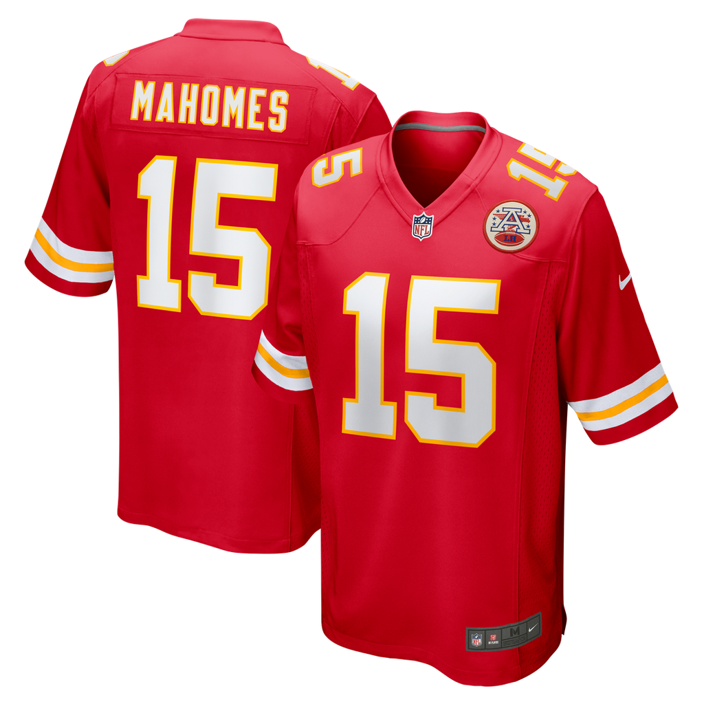 Patrick Mahomes Kansas City Chiefs Game Jersey - Red