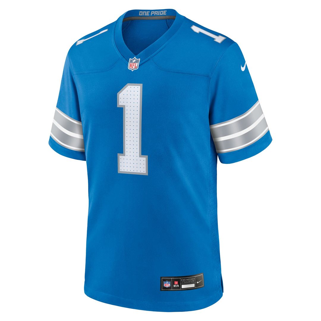 Jameson Williams Detroit Lions Game Jersey - Blue
