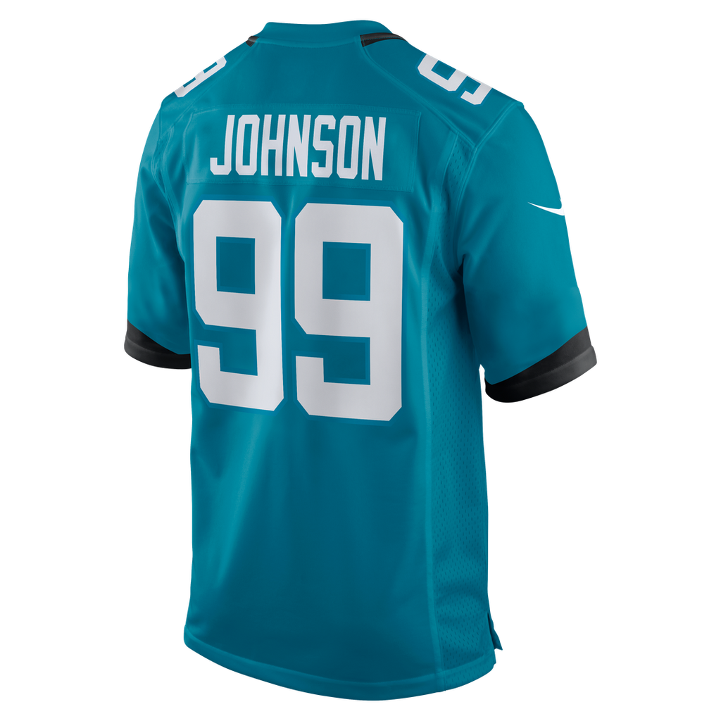 Austin Johnson Jacksonville Jaguars Game Jersey - Teal