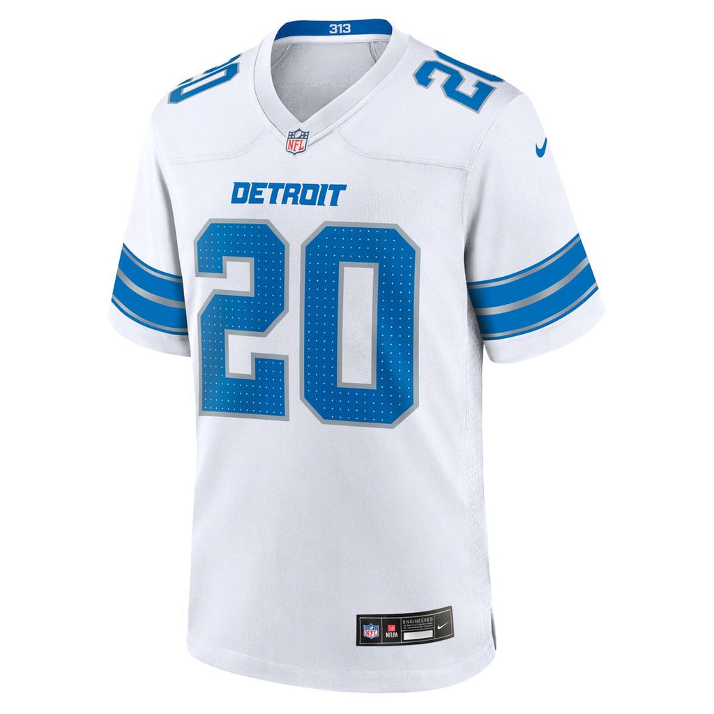 Barry Sanders Detroit Lions Game Jersey - Blue