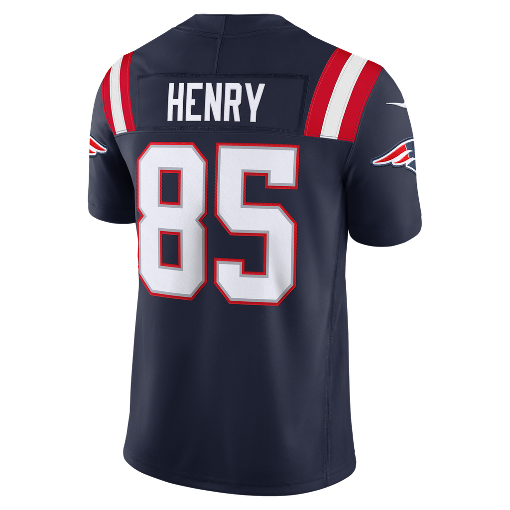 Hunter Henry New England Patriots Vapor F.U.S.E. Stitched Limited Jersey - Navy