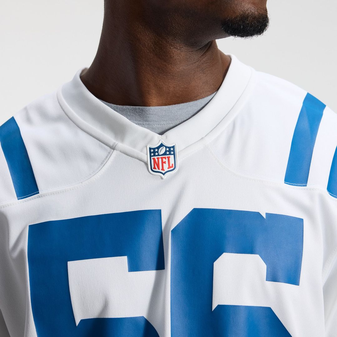 Quenton Nelson Indianapolis Colts Game Jersey - White