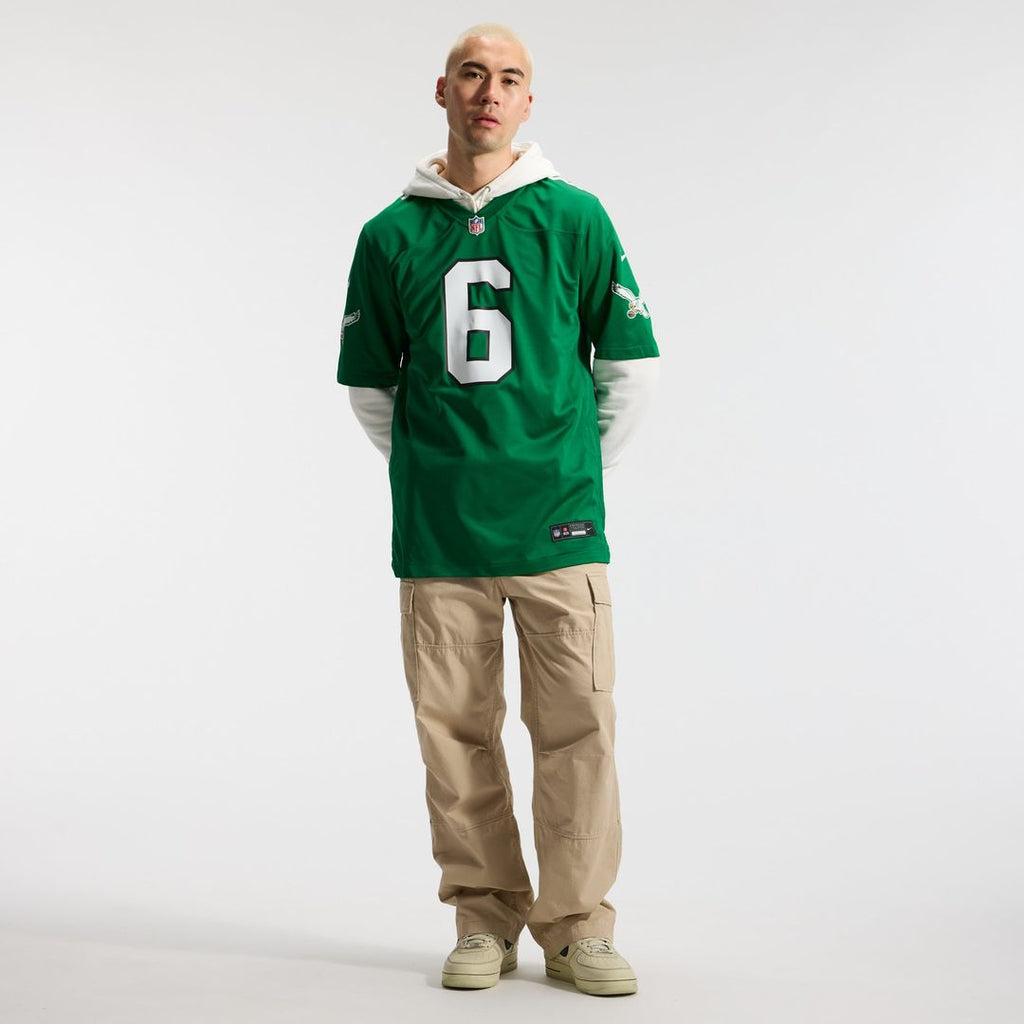 DeVonta Smith Philadelphia Eagles Alternate Game Jersey - Kelly Green