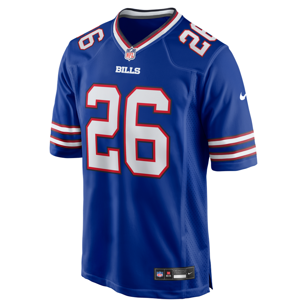 Ty Johnson Buffalo Bills Game Jersey - Royal Blue