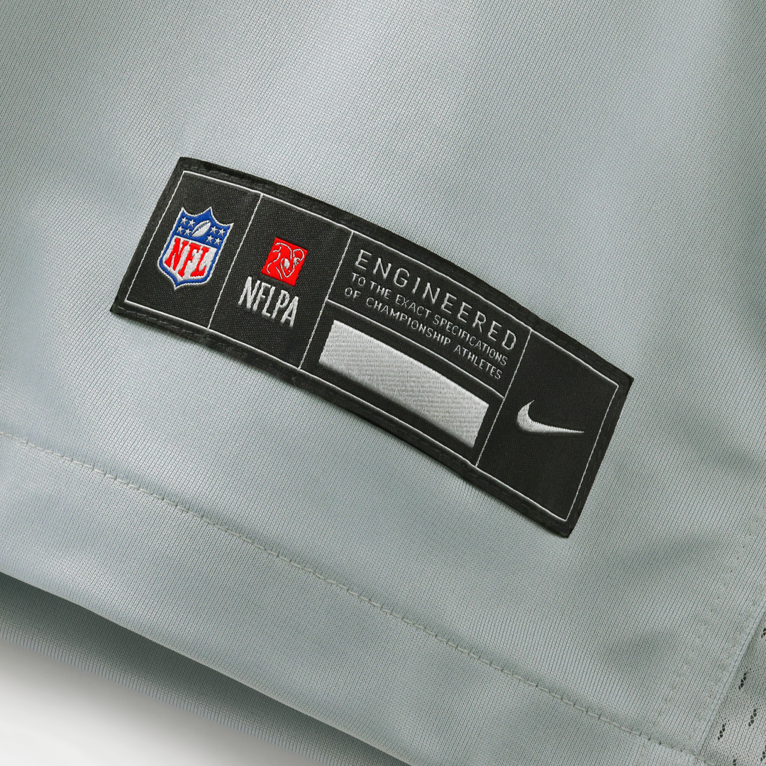 Jahmyr Gibbs Detroit Lions 2026 Rivalries Collection Game Jersey - Silver
