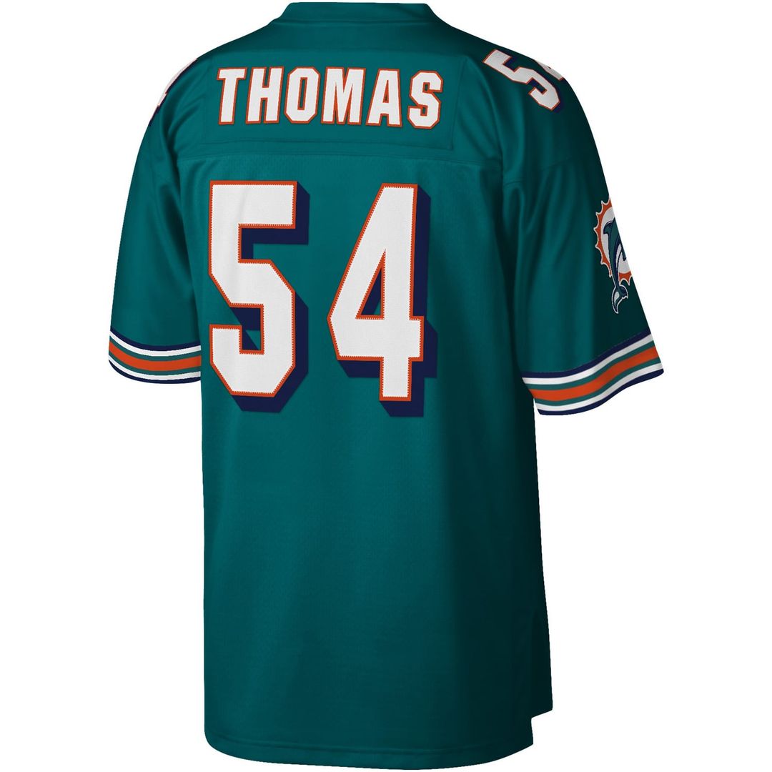 Zach Thomas Miami Dolphins Legacy Replica Jersey - Aqua