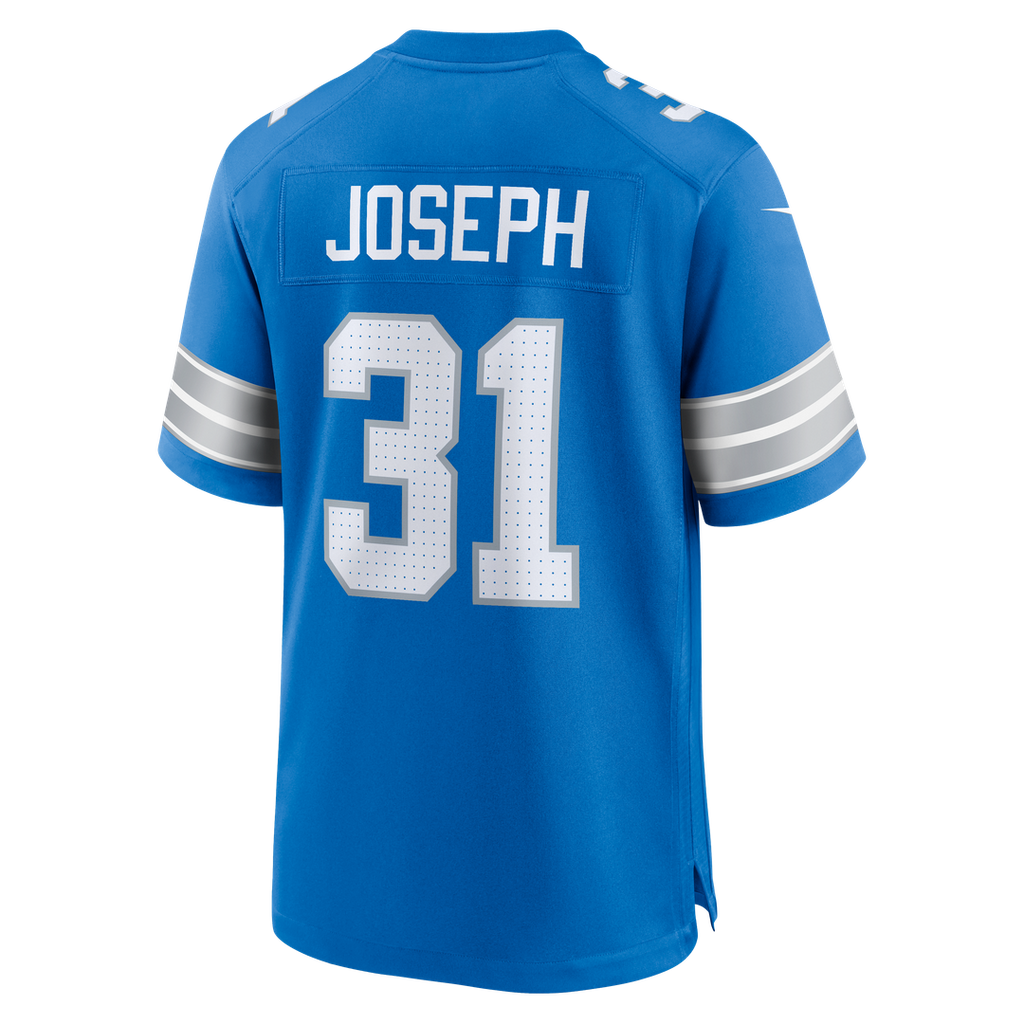 Kerby Joseph Detroit Lions Alternate Game Jersey - Black