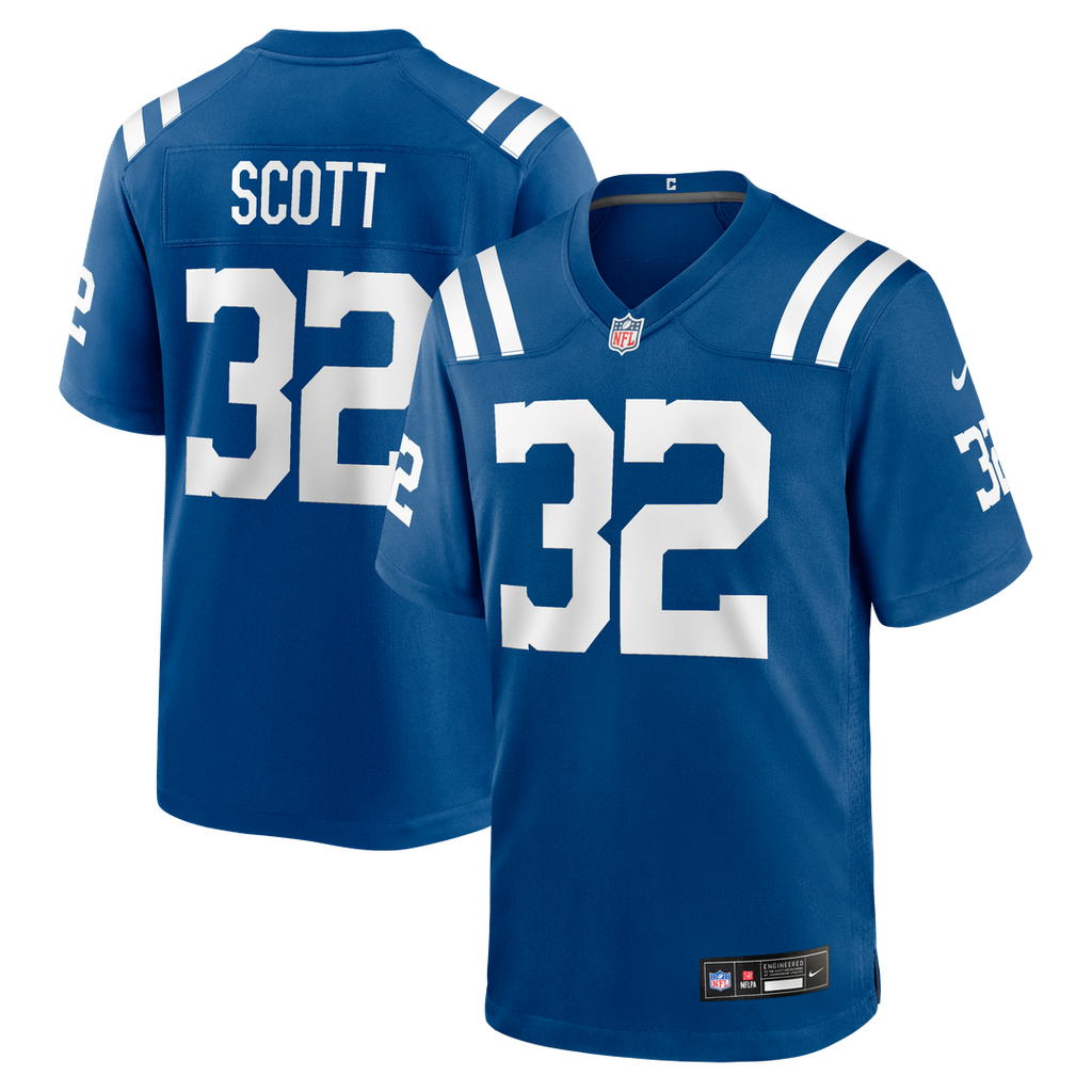 Daniel Scott Indianapolis Colts Game Jersey - Royal Blue