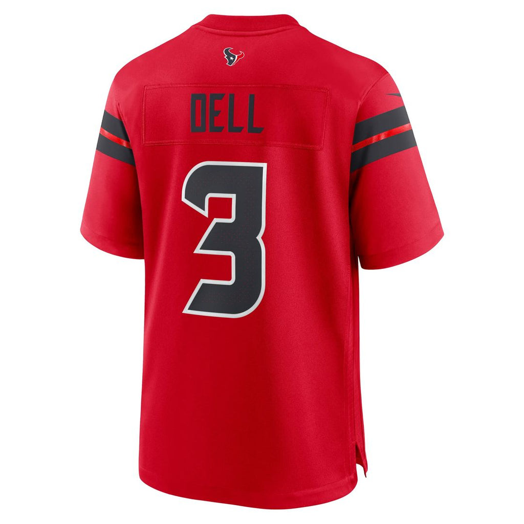 Tank Dell Houston Texans Game Jersey - White