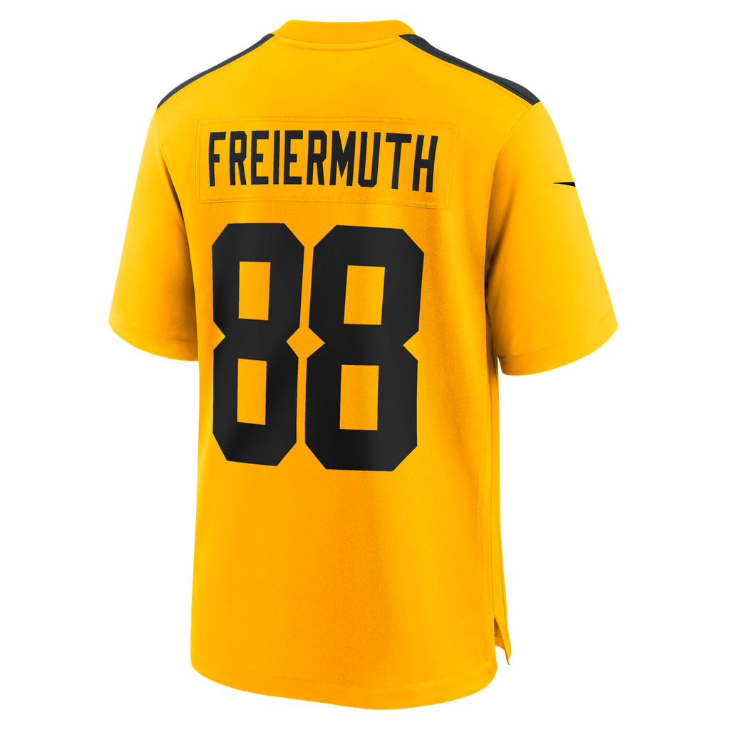 Pat Freiermuth Pittsburgh Steelers Game Jersey - Black