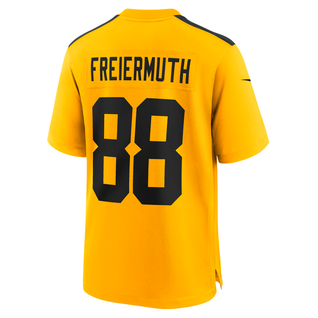 Pat Freiermuth Pittsburgh Steelers Game Jersey - Black