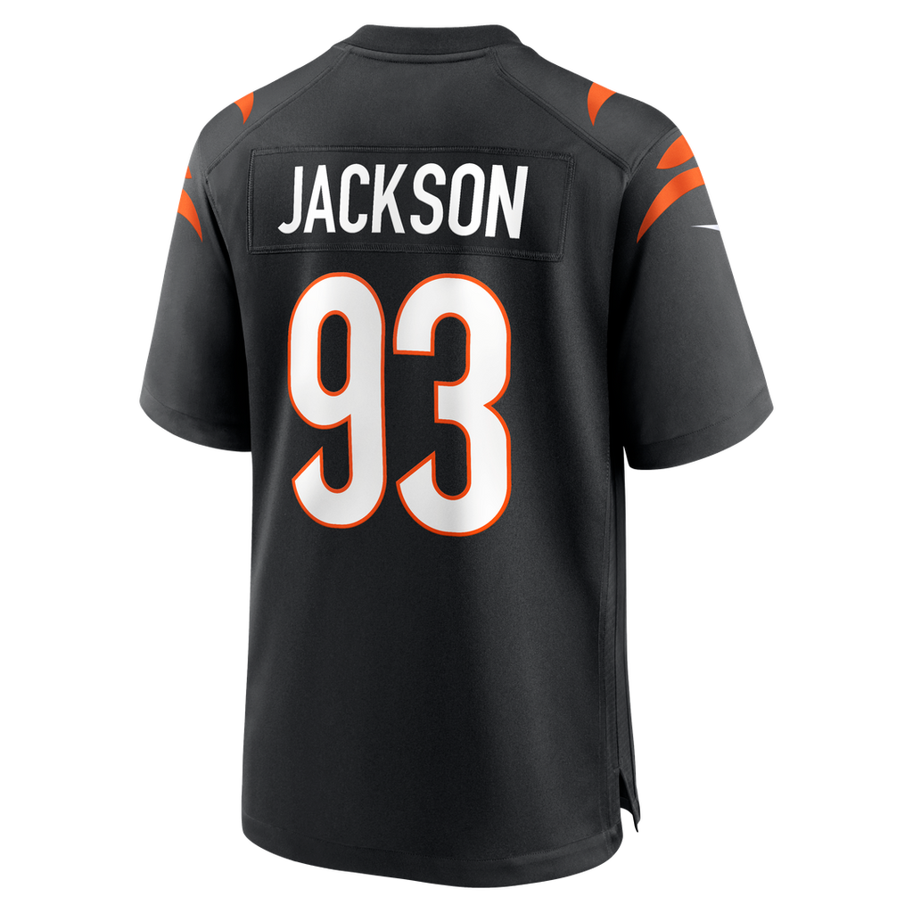 McKinnley Jackson Cincinnati Bengals Game Jersey - Black