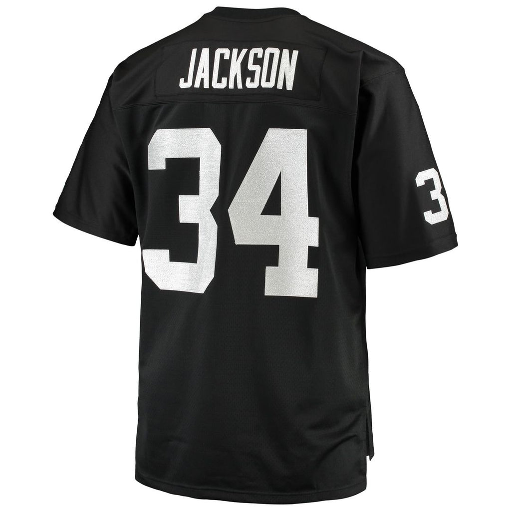 Bo Jackson Las Vegas Raiders Big & Tall 1988 Replica Jersey - White
