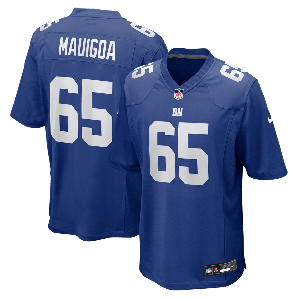 Francis Mauigoa New York Giants Game Jersey - Royal Blue
