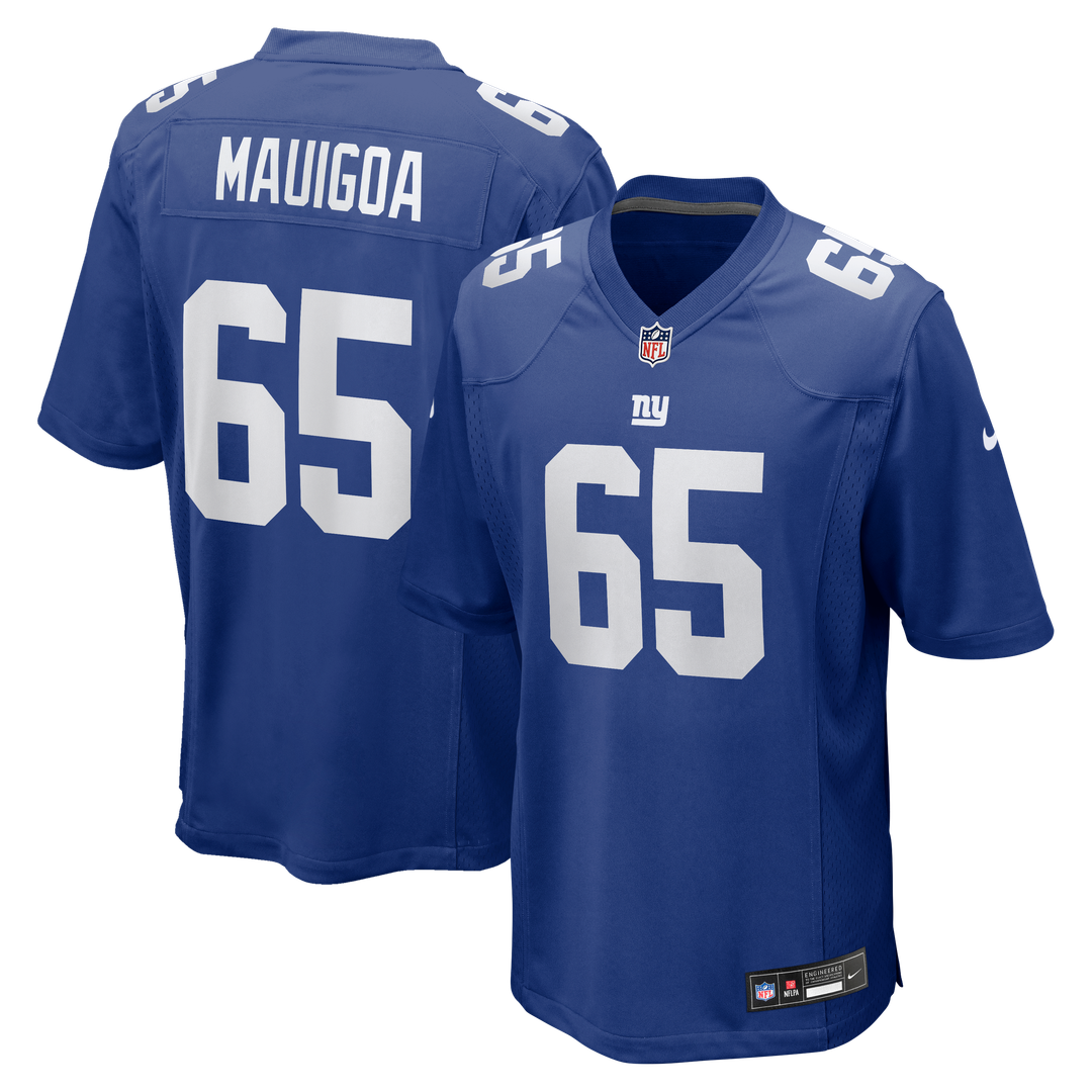 Francis Mauigoa New York Giants Game Jersey - Royal Blue