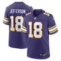 Justin Jefferson Minnesota Vikings Classic Game Jersey - Purple