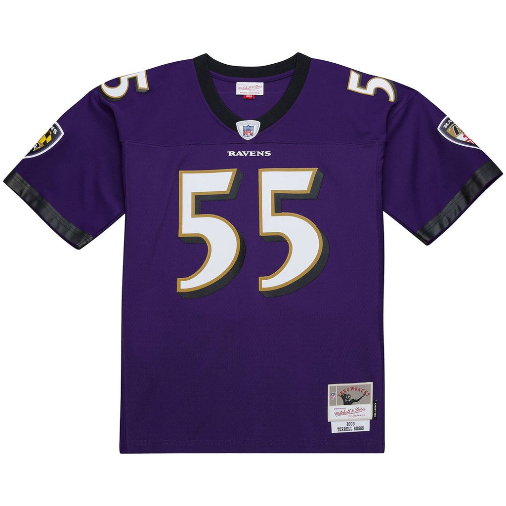 Terrell Suggs Baltimore Ravens 2003 Legacy Replica Jersey - White