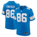 Anthony Firkser Detroit Lions Game Jersey - Blue