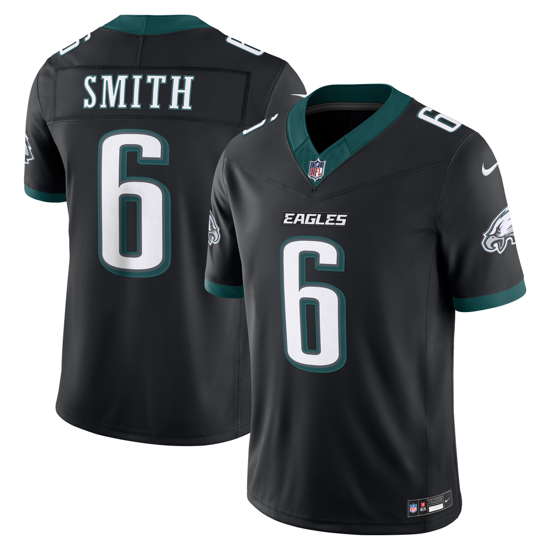 DeVonta Smith Philadelphia Eagles Alternate Vapor F.U.S.E. Stitched Limited Jersey - Kelly Green