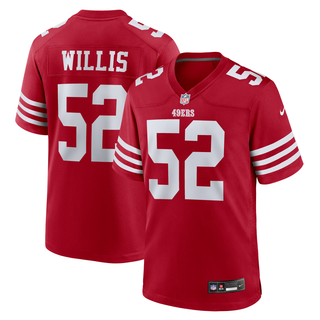 Patrick Willis San Francisco 49ers Game Jersey - Scarlet
