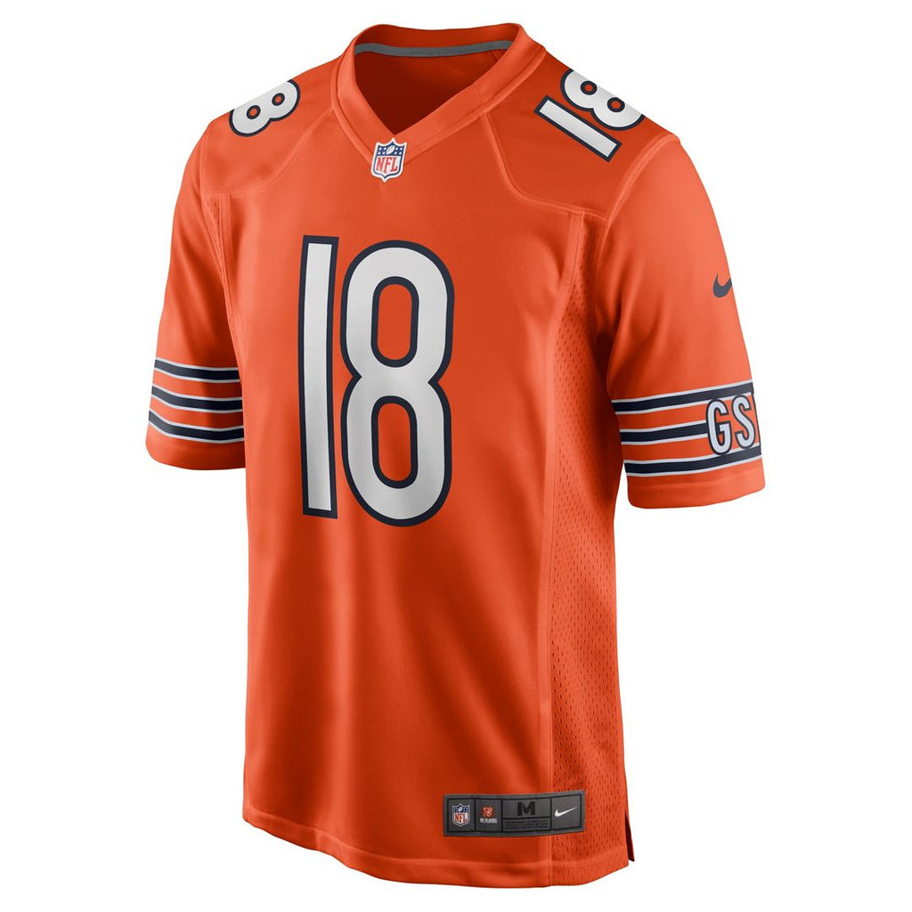 Caleb Williams Chicago Bears First Round Pick Game Jersey - White