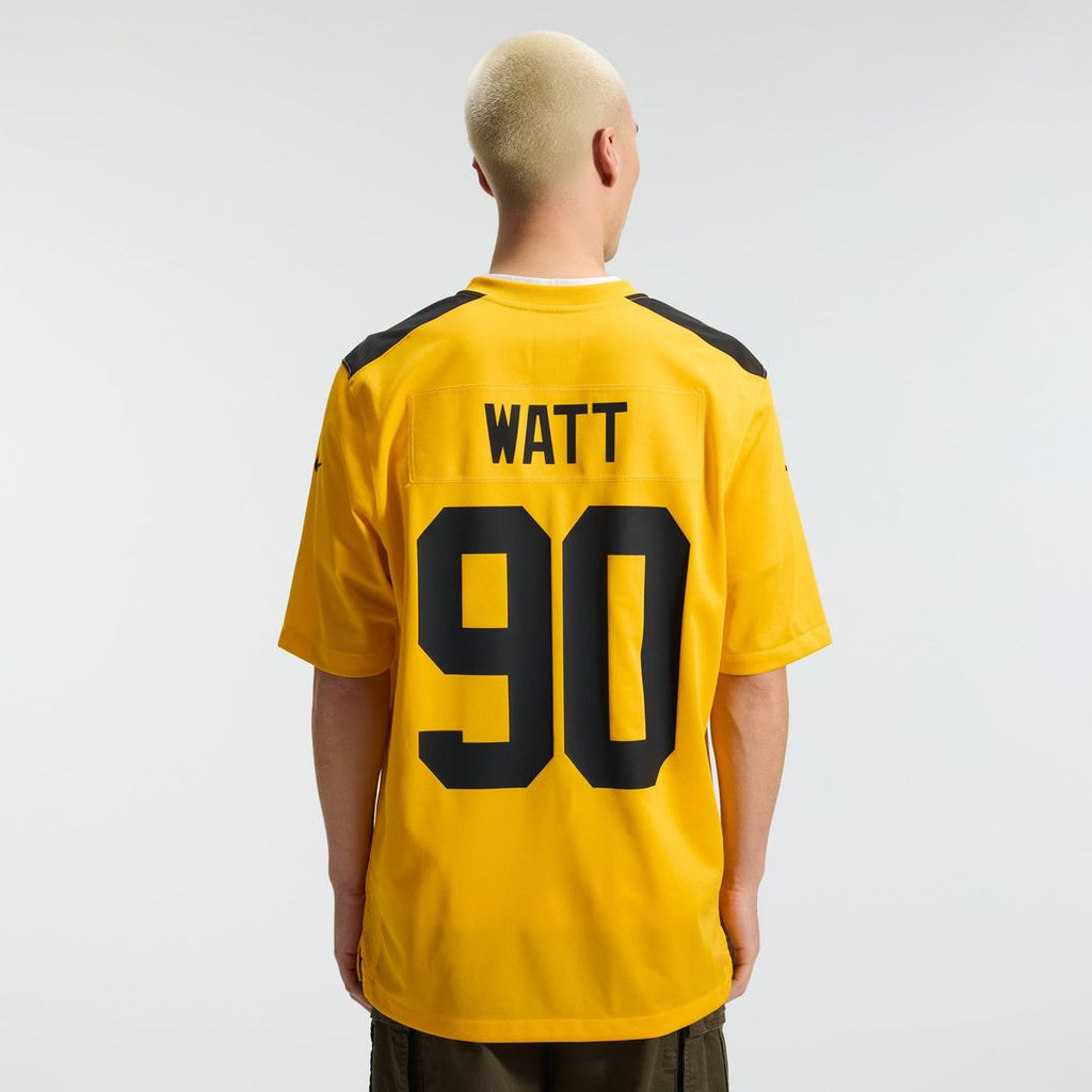 T.J. Watt Pittsburgh Steelers Alternate 1933 Throwback Game Jersey - Gold