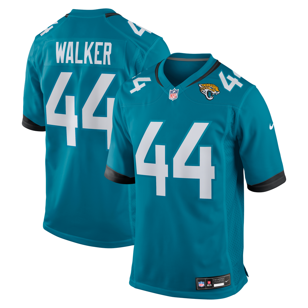 Travon Walker Jacksonville Jaguars Game Jersey - Teal