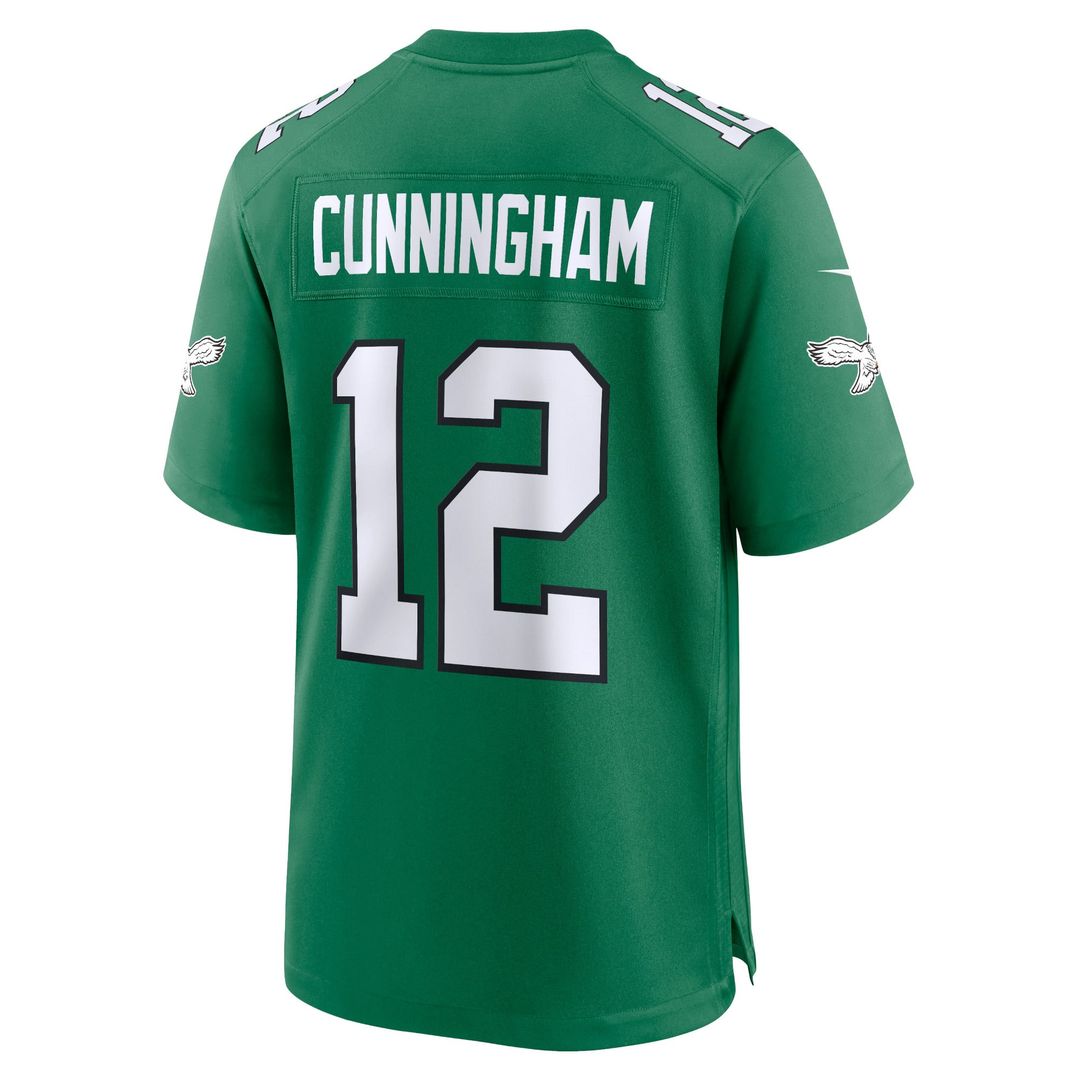 Randall Cunningham Philadelphia Eagles Alternate Game Jersey - Kelly Green