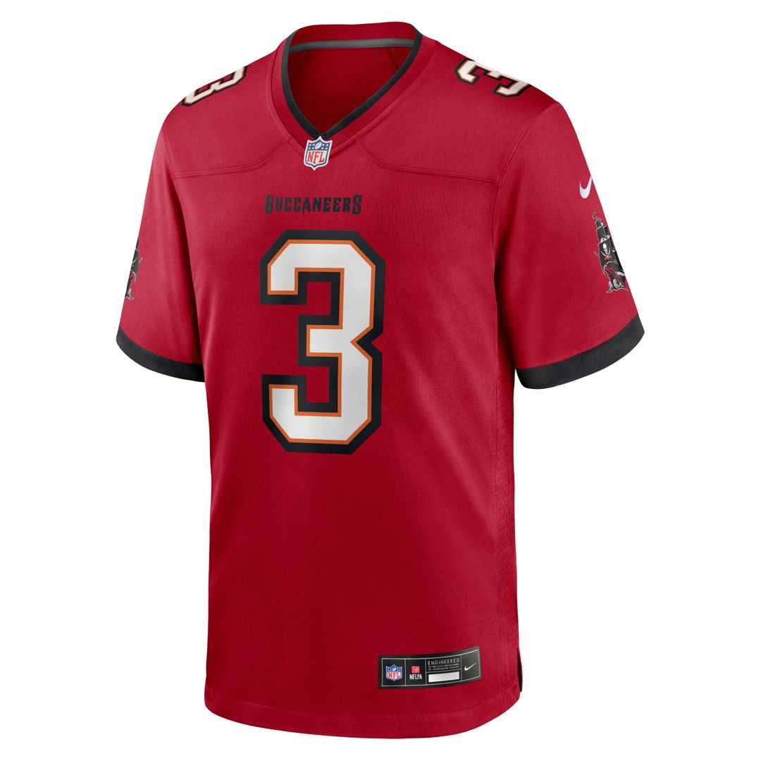 Rueben Bain Jr. Tampa Bay Buccaneers Game Jersey - Red