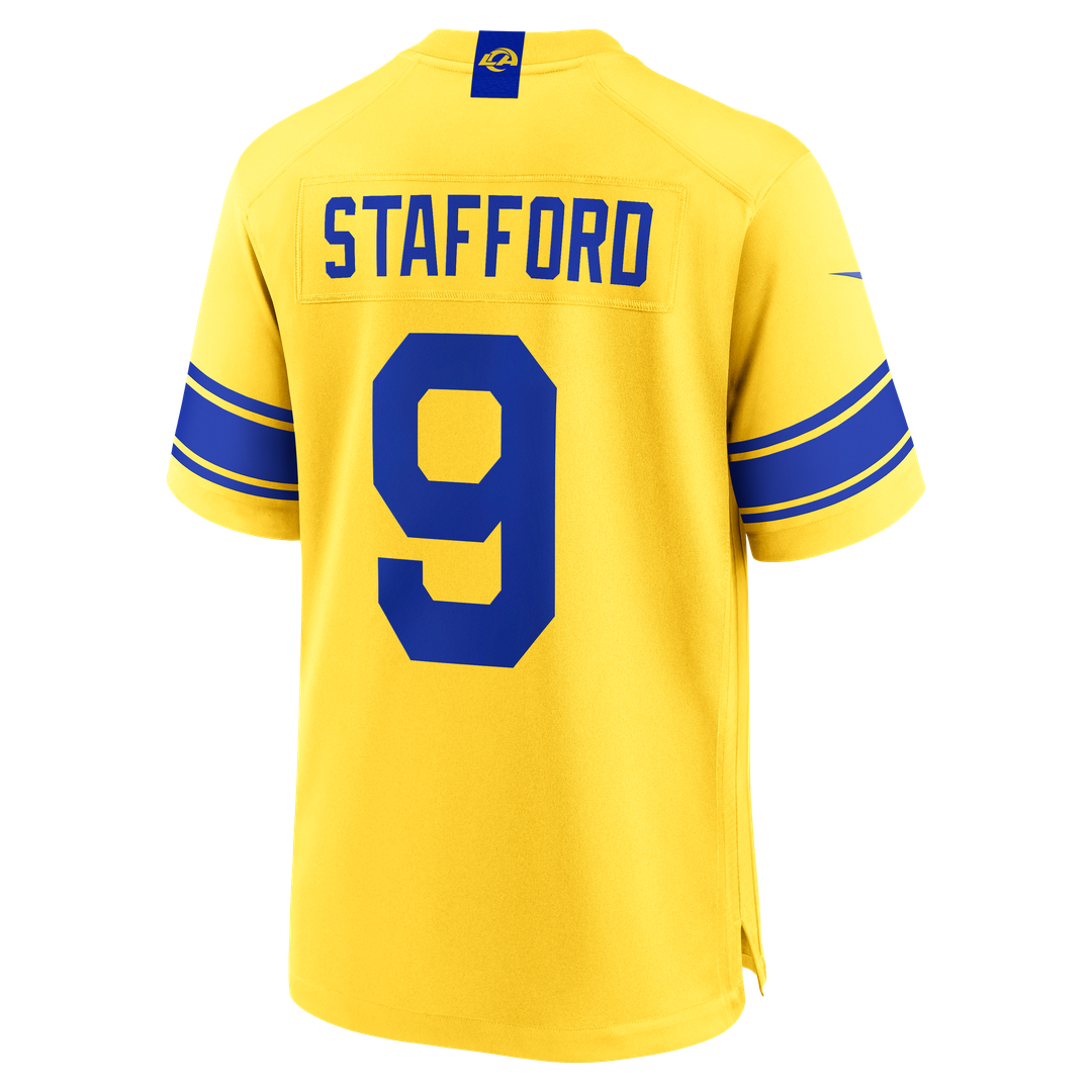 Matthew Stafford Los Angeles Rams Game Jersey - Classic Sol