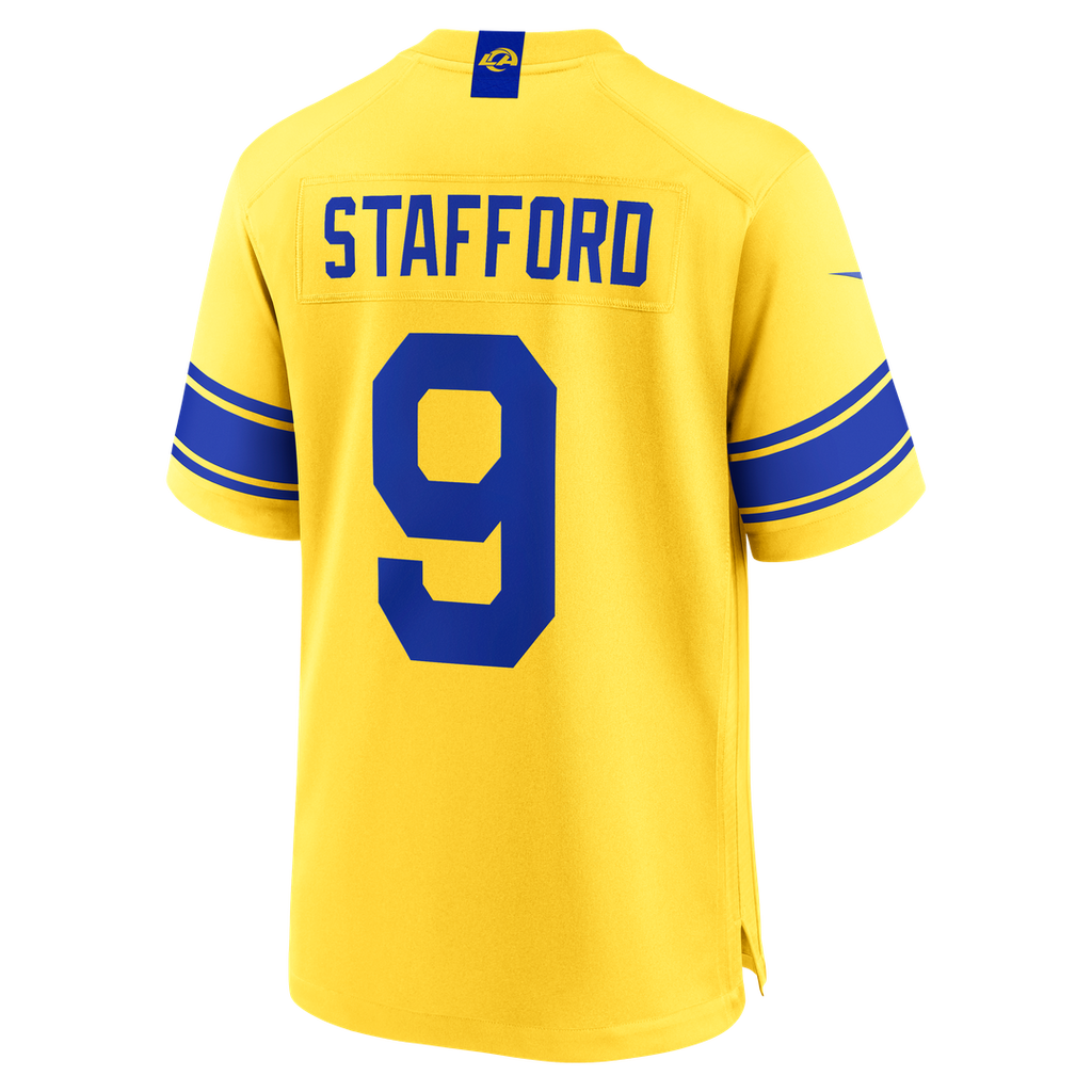 Matthew Stafford Los Angeles Rams White Game Jersey - White