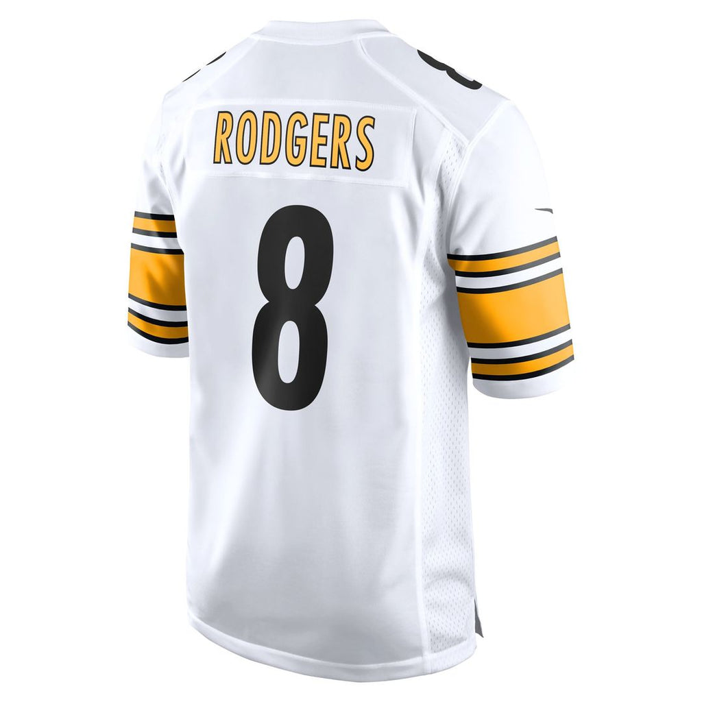Aaron Rodgers Pittsburgh Steelers Game Jersey - Black