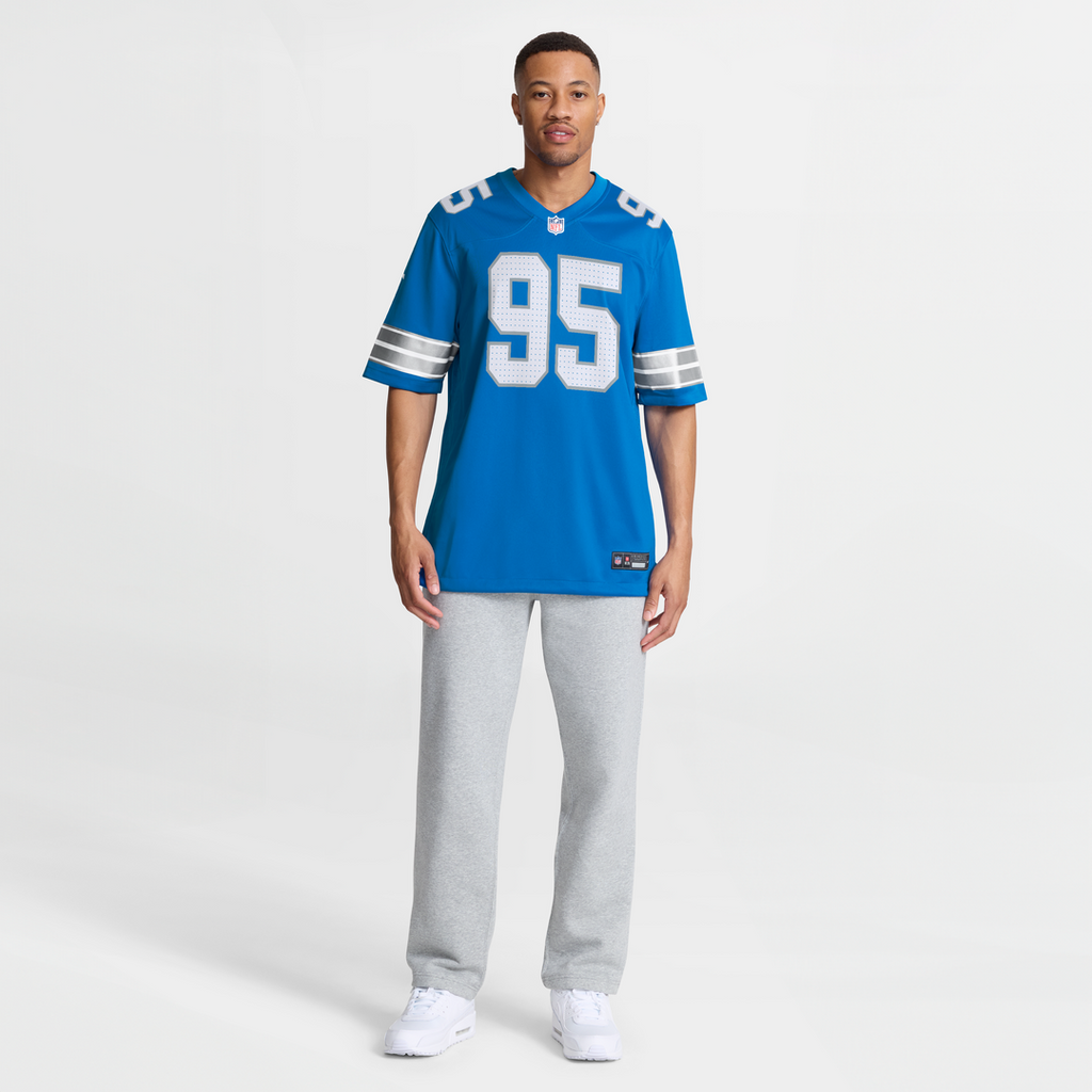 Mathieu Betts Detroit Lions Game Jersey - Blue