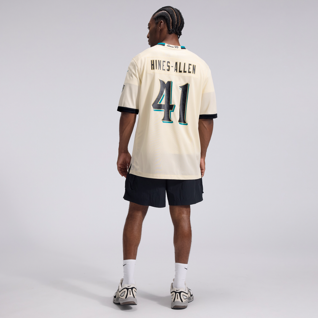 Josh Hines-Allen Jacksonville Jaguars 2026 Rivalries Collection Game Jersey - Natural