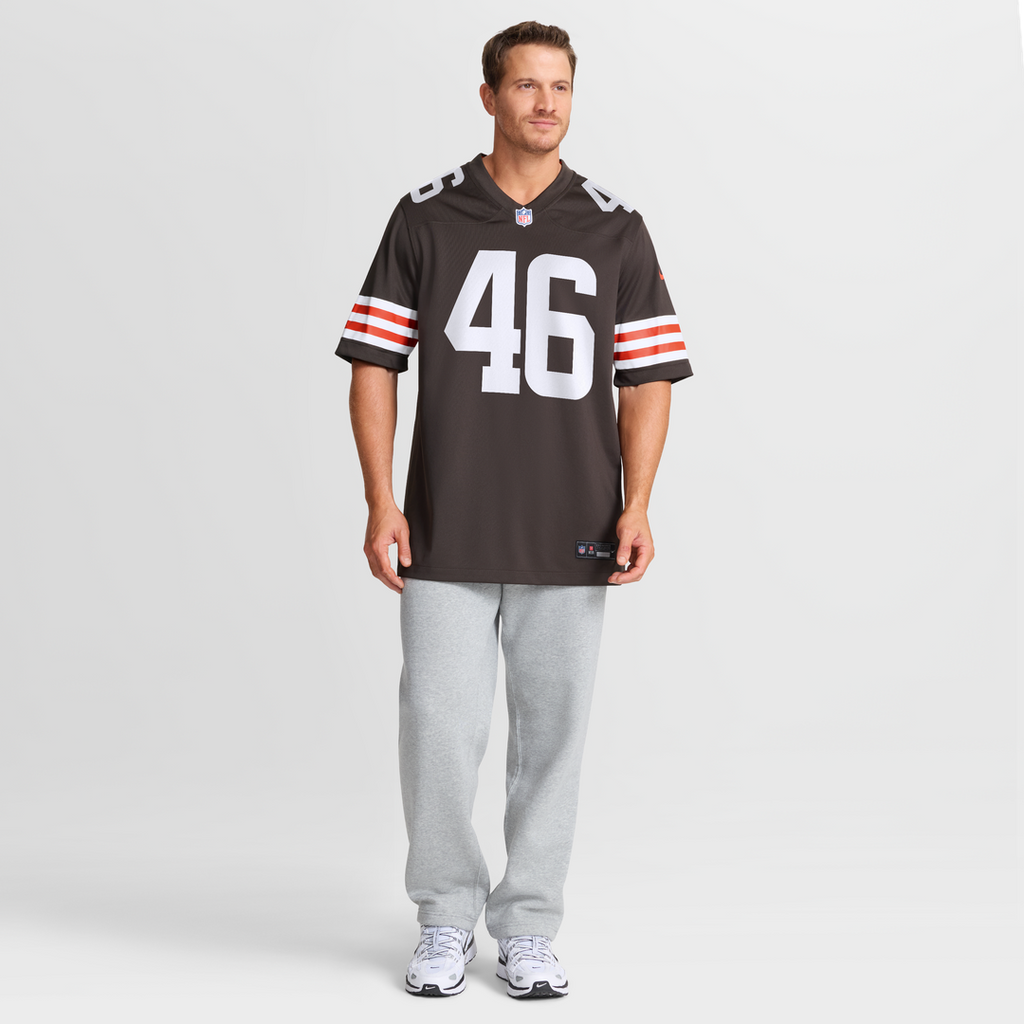 Don Fleming Cleveland Browns Jersey - Brown