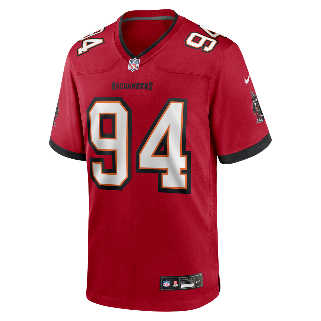 Calijah Kancey Tampa Bay Buccaneers Game Jersey - Red