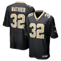 Tyrann Mathieu New Orleans Saints Game Jersey - Black