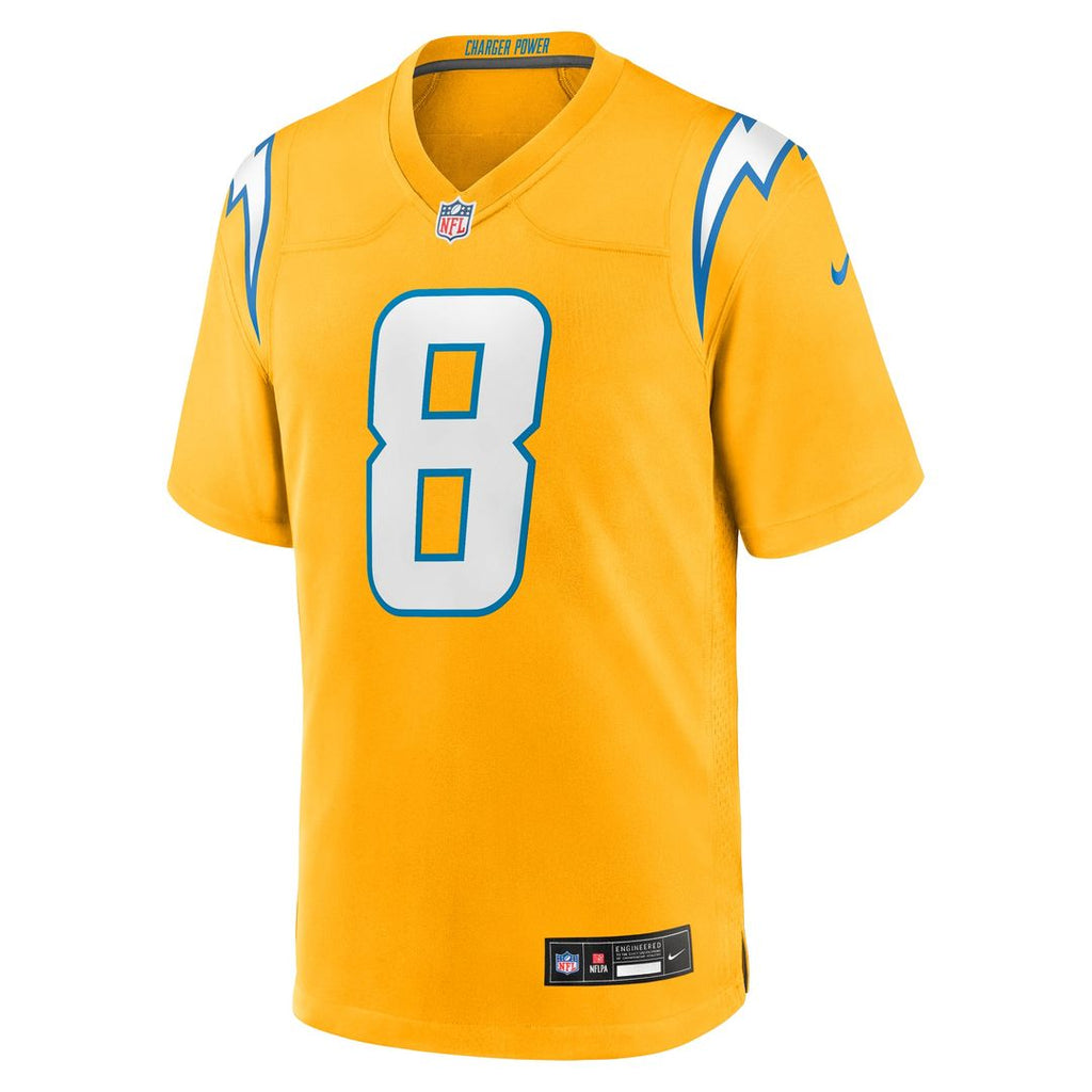 Omarion Hampton Los Angeles Chargers Alternate Super Chargers Game Jersey - Navy