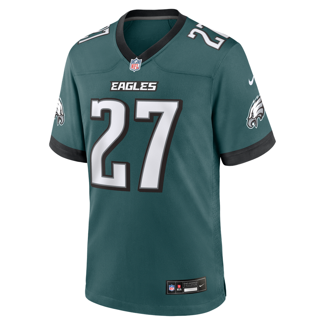 Quinyon Mitchell Philadelphia Eagles Game Jersey - Midnight Green