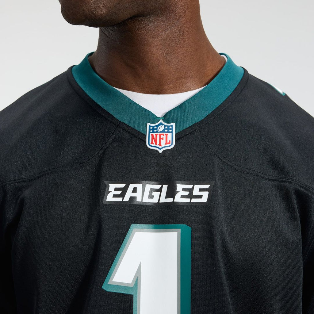 Jalen Hurts Philadelphia Eagles Game Jersey - Midnight Green