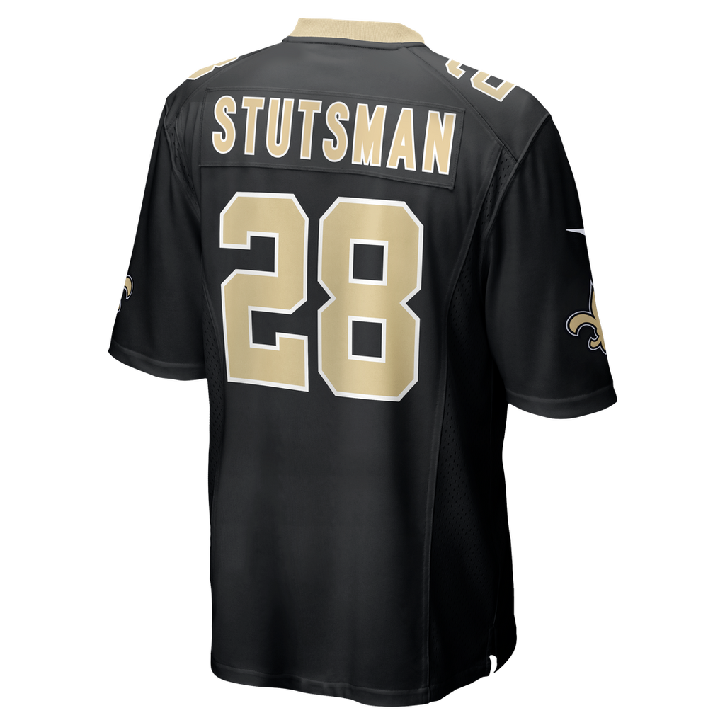 Danny Stutsman New Orleans Saints Game Jersey - Black