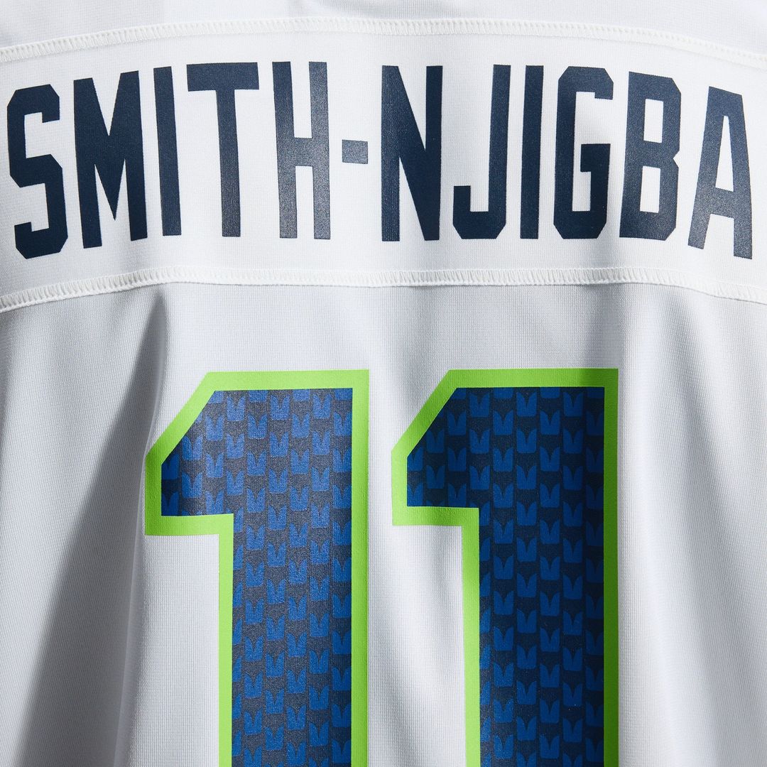 Jaxon Smith-Njigba Seattle Seahawks Game Jersey - College Navy