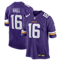 Jaren Hall Minnesota Vikings Game Jersey - Purple