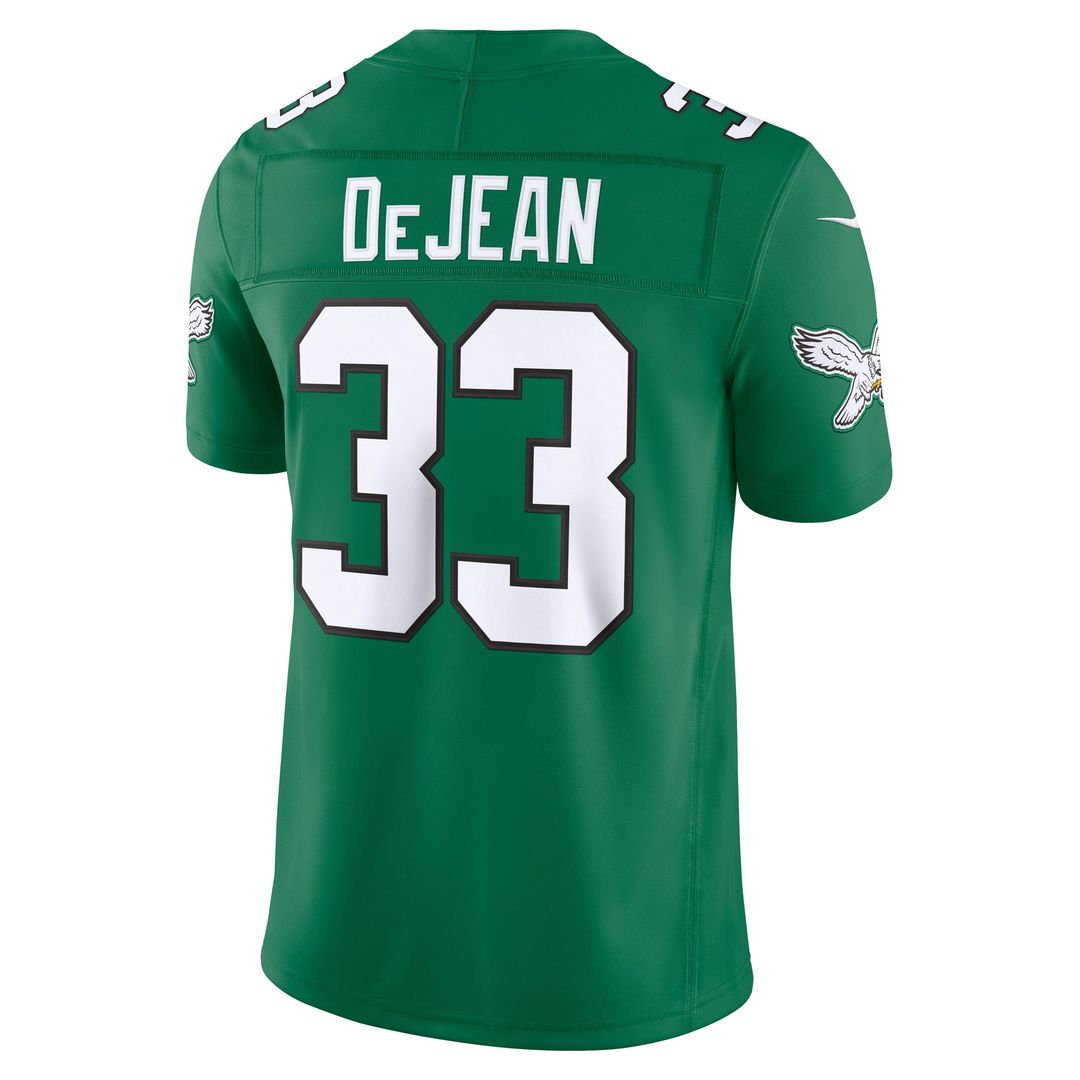 Cooper DeJean Philadelphia Eagles Vapor F.U.S.E. Stitched Limited Jersey - Midnight Green