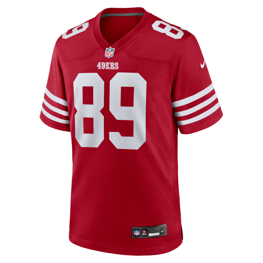 Luke Farrell San Francisco 49ers Game Jersey - Scarlet