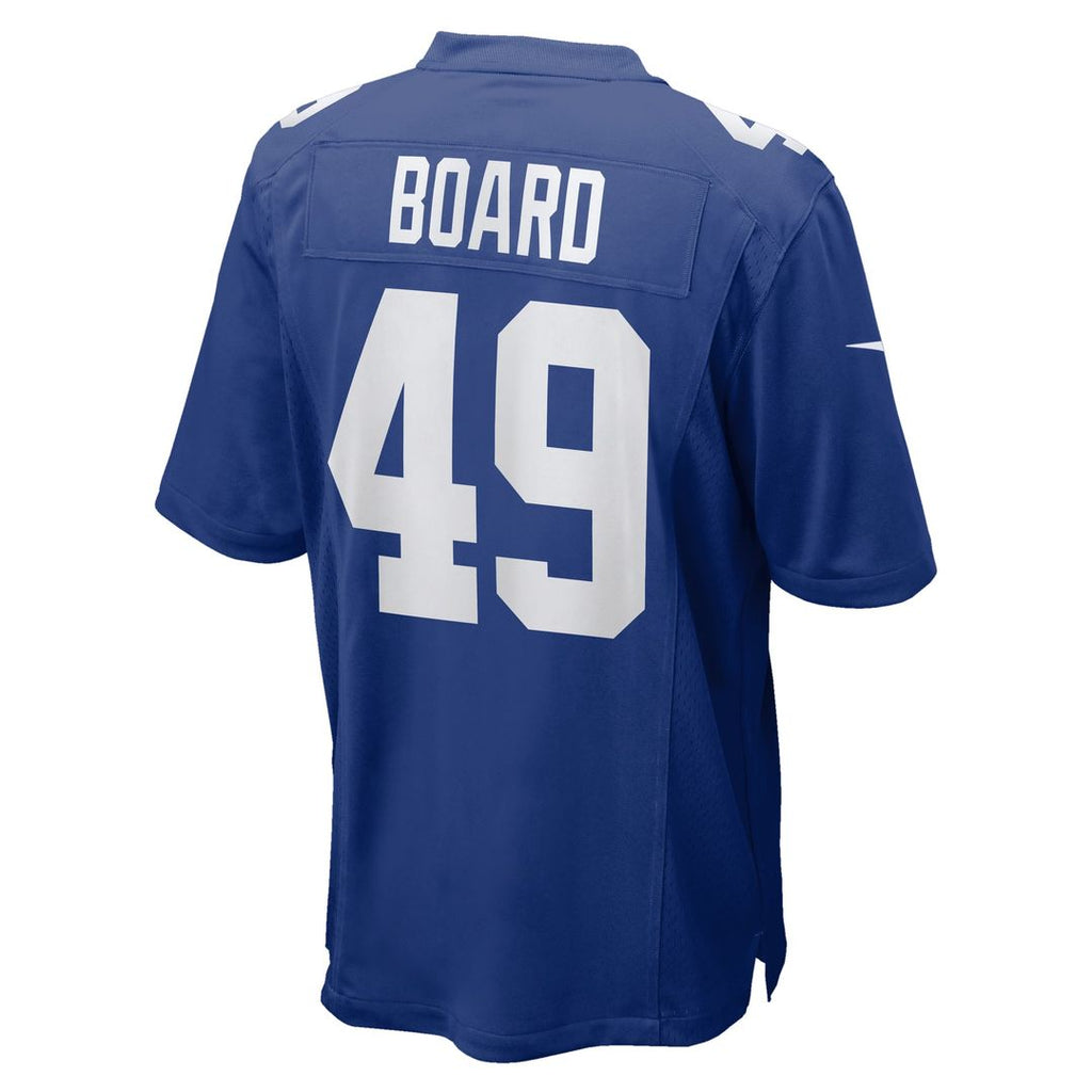 Chris Board New York Giants Game Jersey - Royal Blue