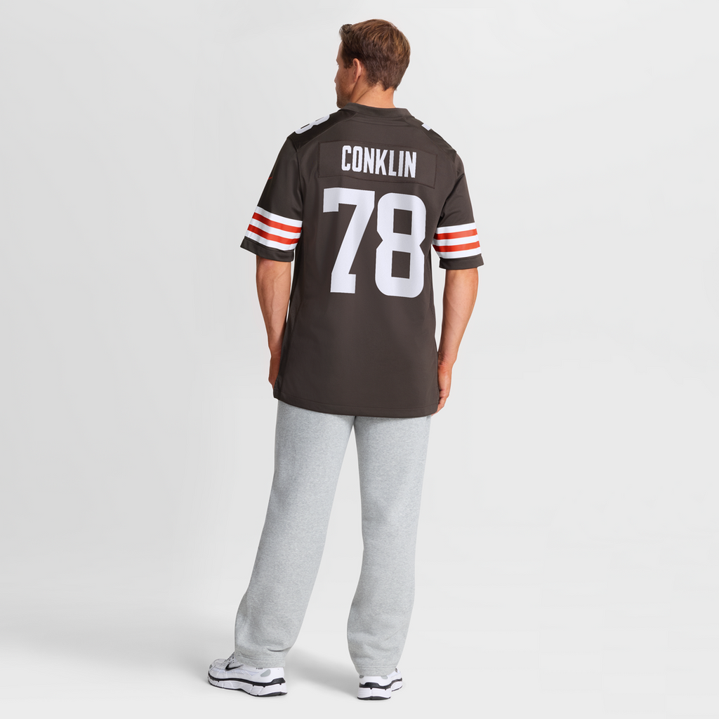 Jack Conklin Cleveland Browns Game Jersey - Brown
