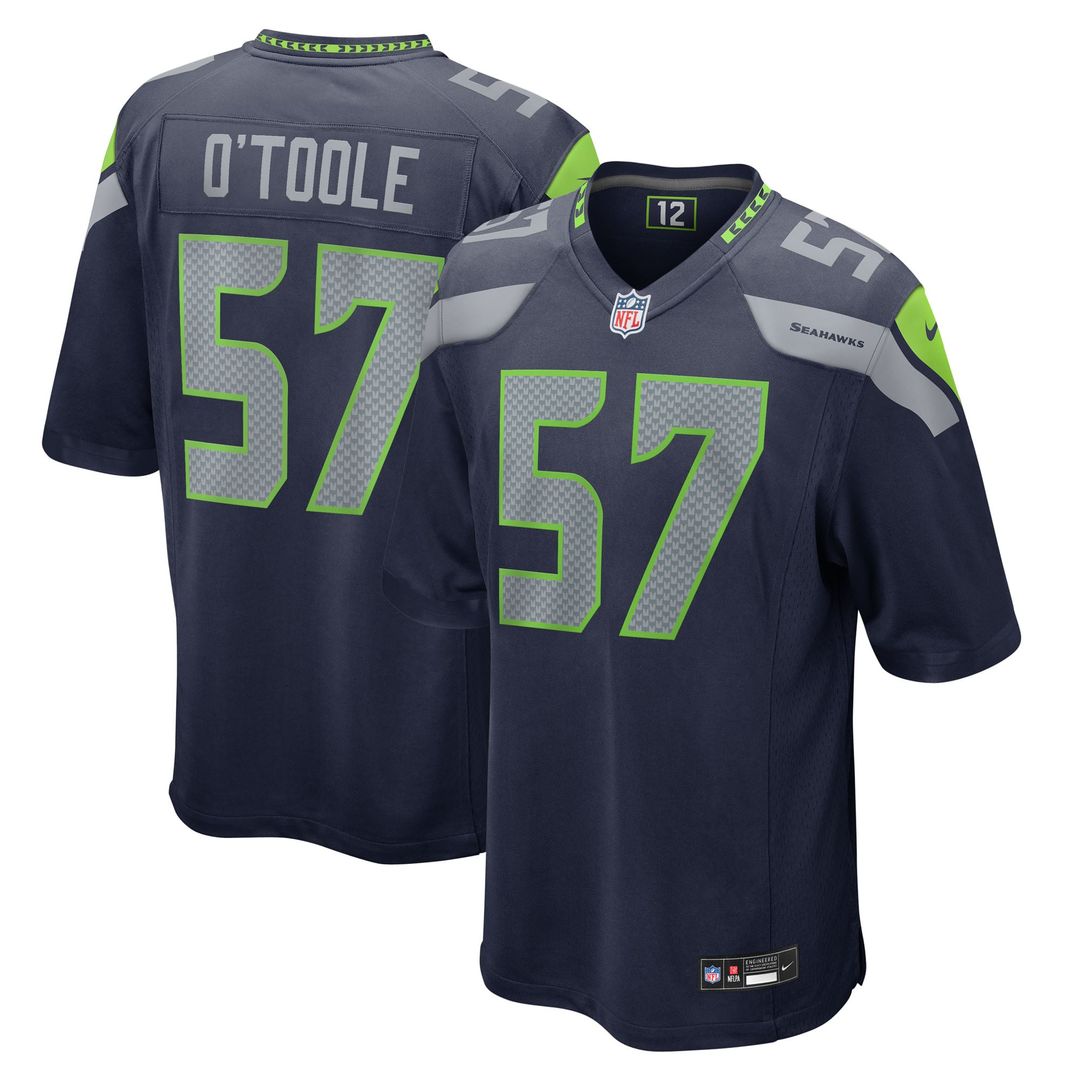Connor O'Toole Seattle Seahawks Game Jersey - College Navy