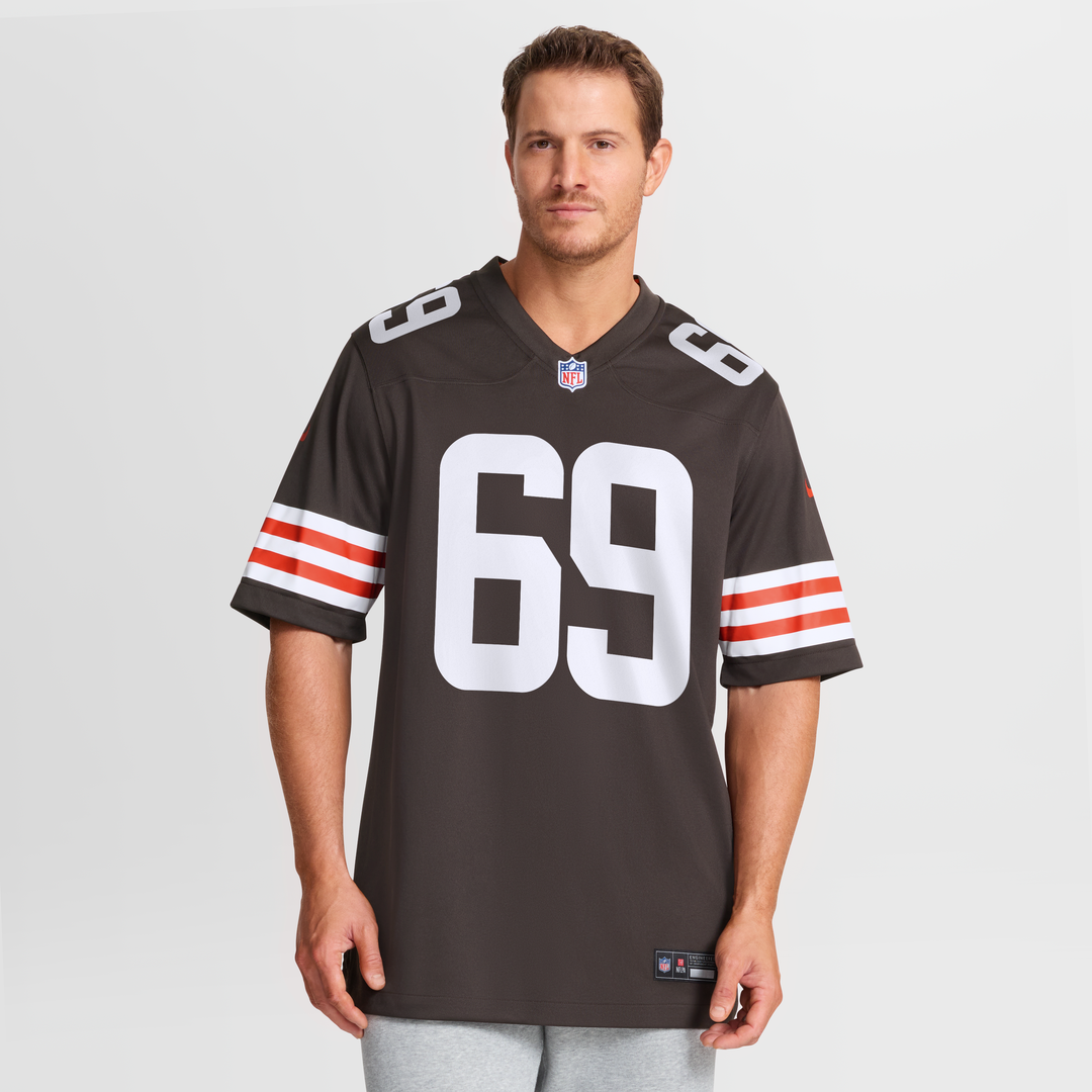 Tyre Phillips Cleveland Browns Game Jersey - Brown